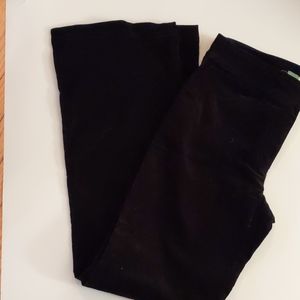 J. Crew black fine wale corduroy jeans-sz 2